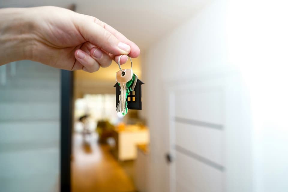 House keys — mortgage notes and real estate